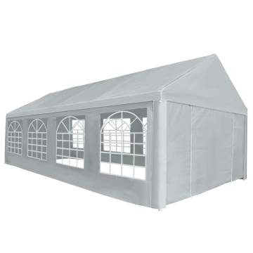 Party Tent PE 4x8 m Grey