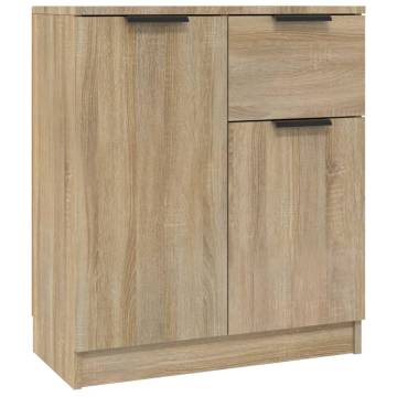 Sideboard Sonoma oak 60x30x70 cm Engineered Wood