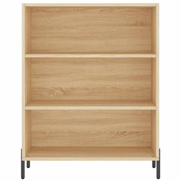 Highboard Sonoma Oak 69.5x34x180 cm Engineered Wood