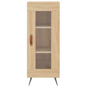 Highboard Sonoma Oak 34.5x34x180 cm Engineered Wood