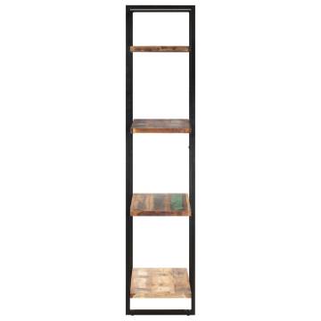 4-Tier Bookcase 80x40x180 cm Solid Reclaimed Wood