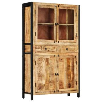 Highboard 100x40x175 cm Solid Mango Wood