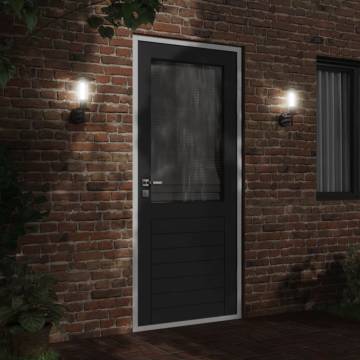 Outdoor Wall Light Black Stainless Steel