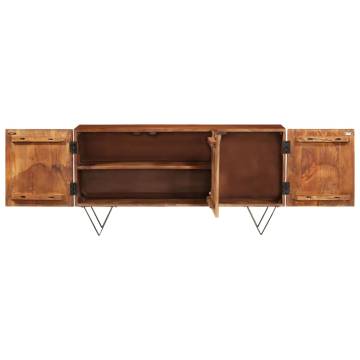 Sideboard 110x35x56 cm Solid Wood Mango