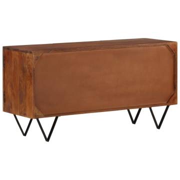 Sideboard 110x35x56 cm Solid Wood Mango