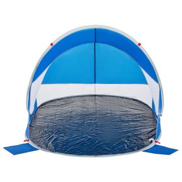 Beach Tent 2-Person Azure Blue Pop-up Waterproof