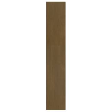 Book CabinetRoom Divider Honey Brown 100x30x167.5 cm Solid Pinewood