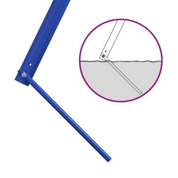 Swing Frame for Outdoor with 6 Hanging Hooks Blue Steel