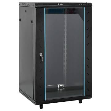 18U Network Cabinet with Swivel Feet 19" IP20 60x60x100 cm