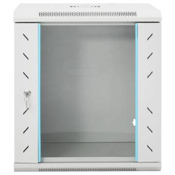 12U Wall Mounted Network Cabinet 19" IP20 53x40x60 cm