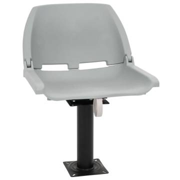  Boat Seats 2 pcs with Pedestal 360° Rotatable