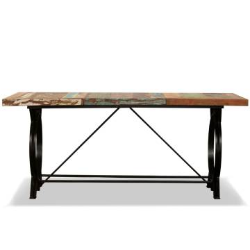  Dining Table Solid Reclaimed Wood 180 cm