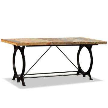  Dining Table Solid Reclaimed Wood 180 cm