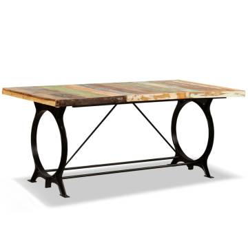  Dining Table Solid Reclaimed Wood 180 cm