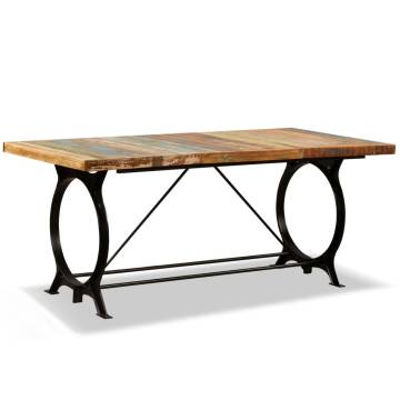  Dining Table Solid Reclaimed Wood 180 cm