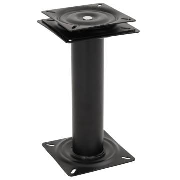  Boat Seat Pedestal with 360° Seat Swivel Steel