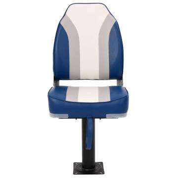  Boat Seats 2 pcs with Pedestal 360° Rotatable