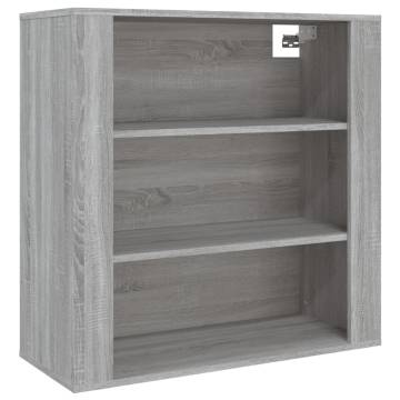  Highboard Grey Sonoma Engineered Wood