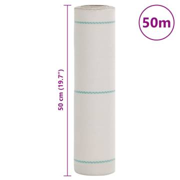  Weed Membrane White 0.5x50 m PP