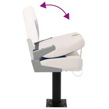  Boat Seat with Pedestal 360° Rotatable