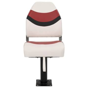  Boat Seats 2 pcs with Pedestal 360° Rotatable