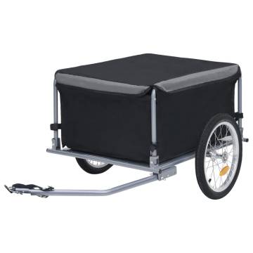  Bike Trailer Black and Grey 65 kg