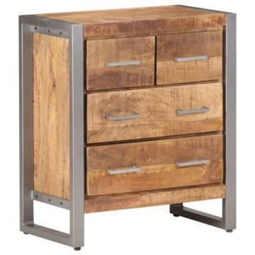  Sideboard 60x35x70 cm Rough Mango Wood