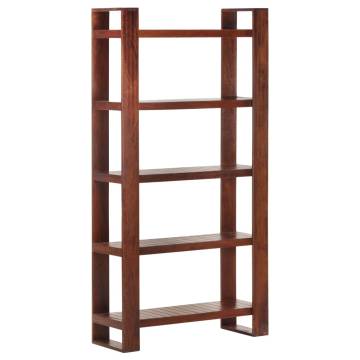  Book Cabinet Honey Brown 85x30x166 cm Solid Acacia Wood