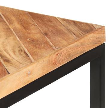  Dining Table 200x90x76 cm Solid Acacia and Mango Wood