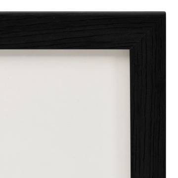  Bifold Photo Frame Collage Black 2x