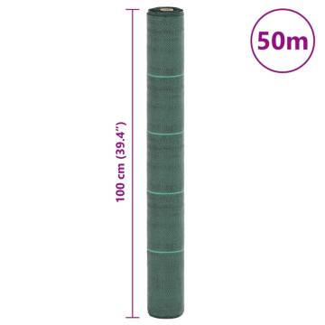  Weed Membrane Green 1x50 m PP