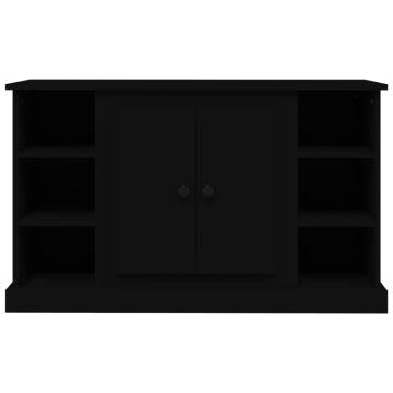  Sideboard Black 100x35.5x60 cm Engineered Wood