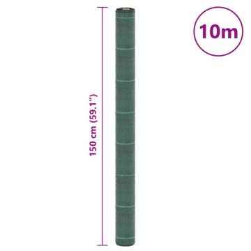  Weed Membrane Green 1.5x10 m PP