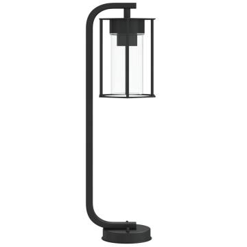  Outdoor Floor Lamps 3pcs Black 60 cm Stainless Steel