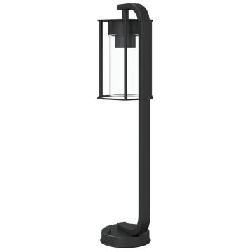  Outdoor Floor Lamps 3pcs Black 60 cm Stainless Steel