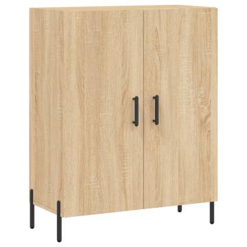  Highboard Sonoma Oak 69.5x34x180 cm Engineered Wood