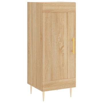  Highboard Sonoma Oak 34.5x34x180 cm Engineered Wood