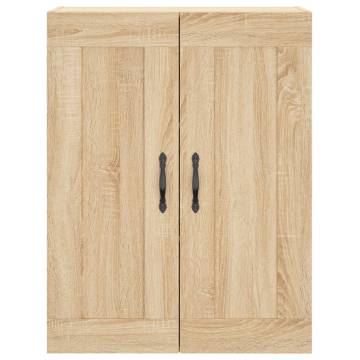  Highboard Sonoma Oak 69.5x34x180 cm Engineered Wood