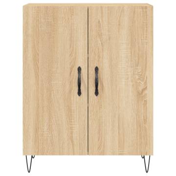  Highboard Sonoma Oak 69.5x34x180 cm Engineered Wood