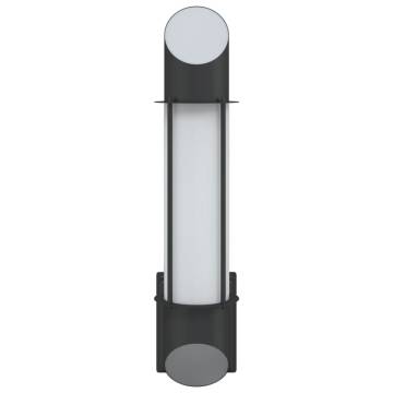  Outdoor Wall Light Black Stainless Steel