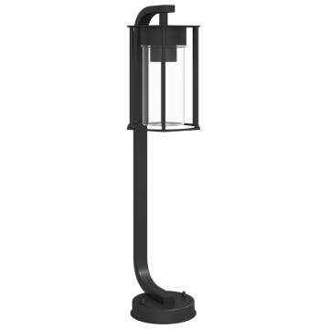  Outdoor Floor Lamp Black 60 cm Stainless Steel