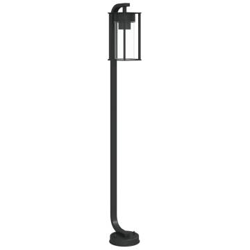  Outdoor Floor Lamp Black 100 cm Stainless Steel