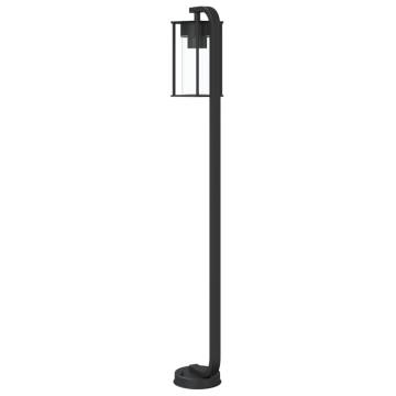  Outdoor Floor Lamp Black 100 cm Stainless Steel