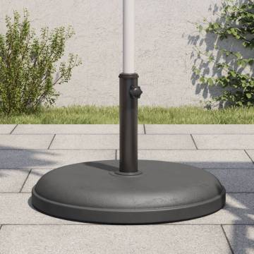  Parasol Base for Ø323538 mm Poles 25 kg Round