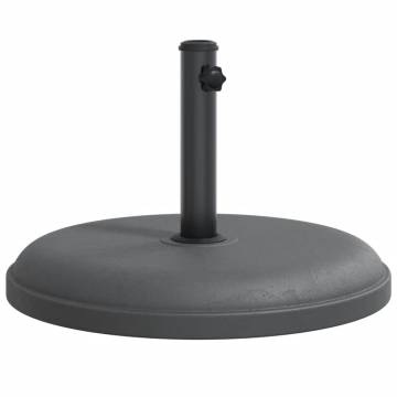  Parasol Base for Ø323538 mm Poles 25 kg Round