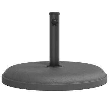  Parasol Base for Ø323538 mm Poles 25 kg Round