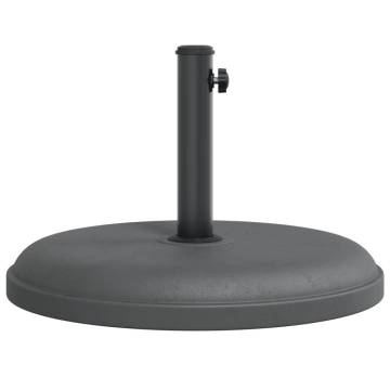  Parasol Base for Ø323538 mm Poles 25 kg Round