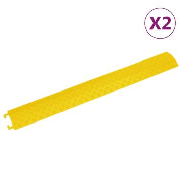  Cable Protector Ramps 2 pcs 98.5 cm Yellow