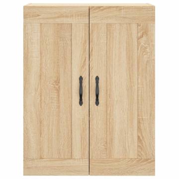  Highboard Sonoma Oak 69.5x34x180 cm Engineered Wood