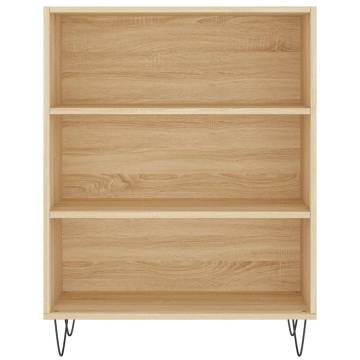  Highboard Sonoma Oak 69.5x34x180 cm Engineered Wood